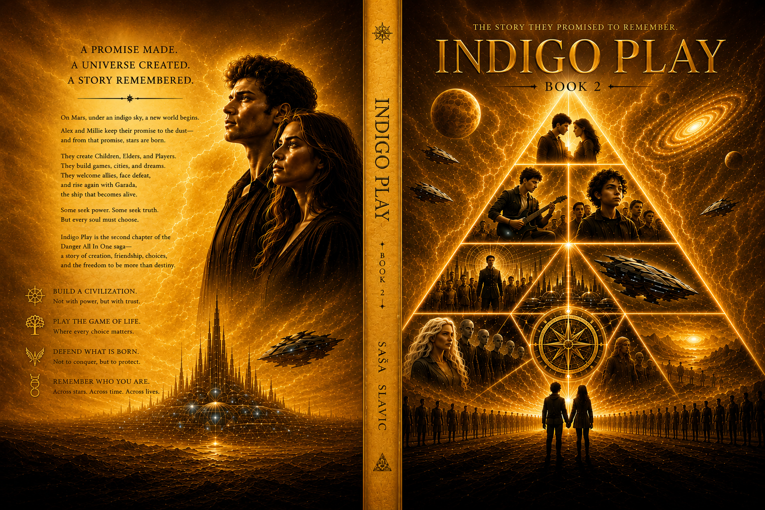 Complete Indigo Play Second Edition wrap cover, Book 2