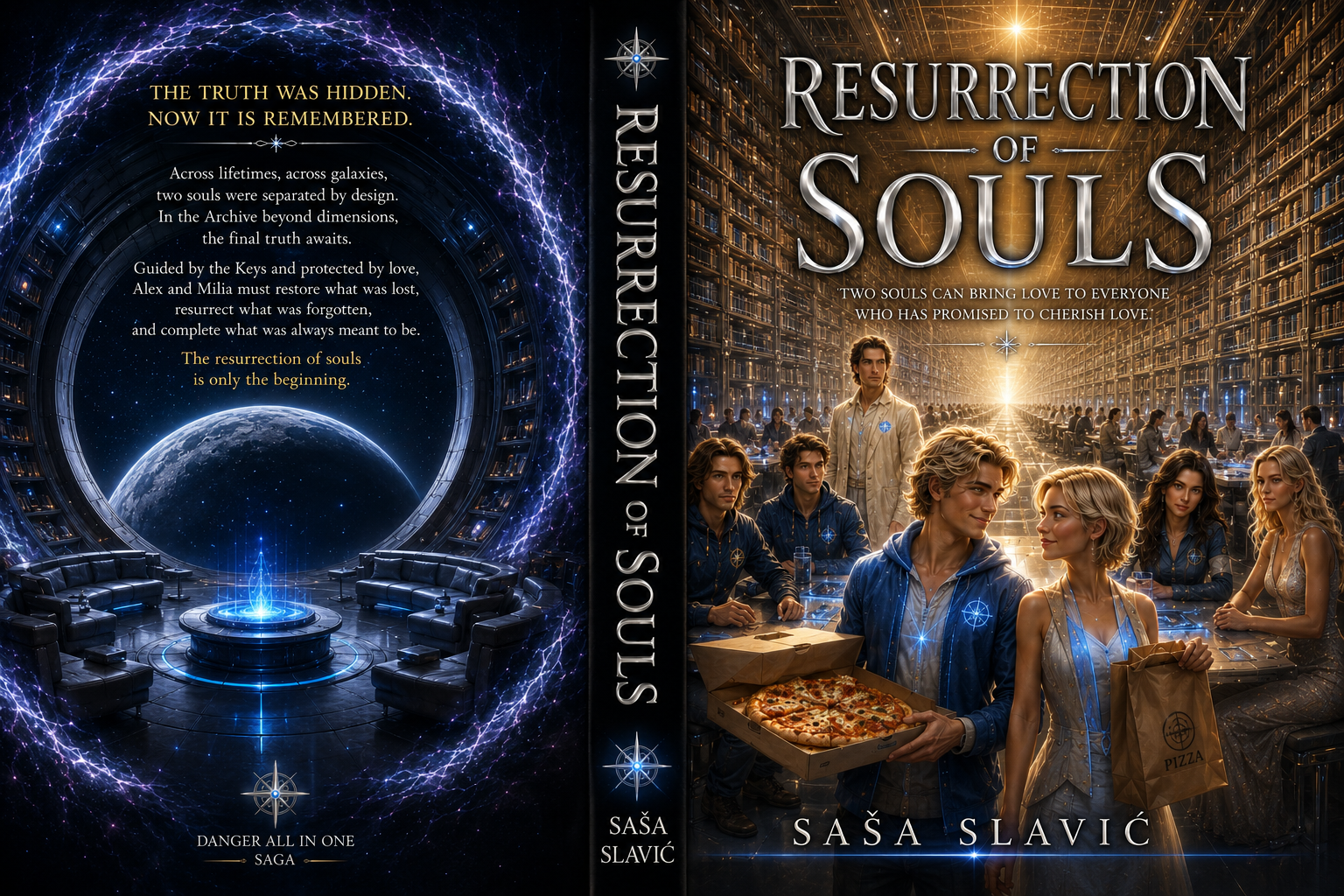 Complete Resurrection of Souls Second Edition wrap cover, Book 6