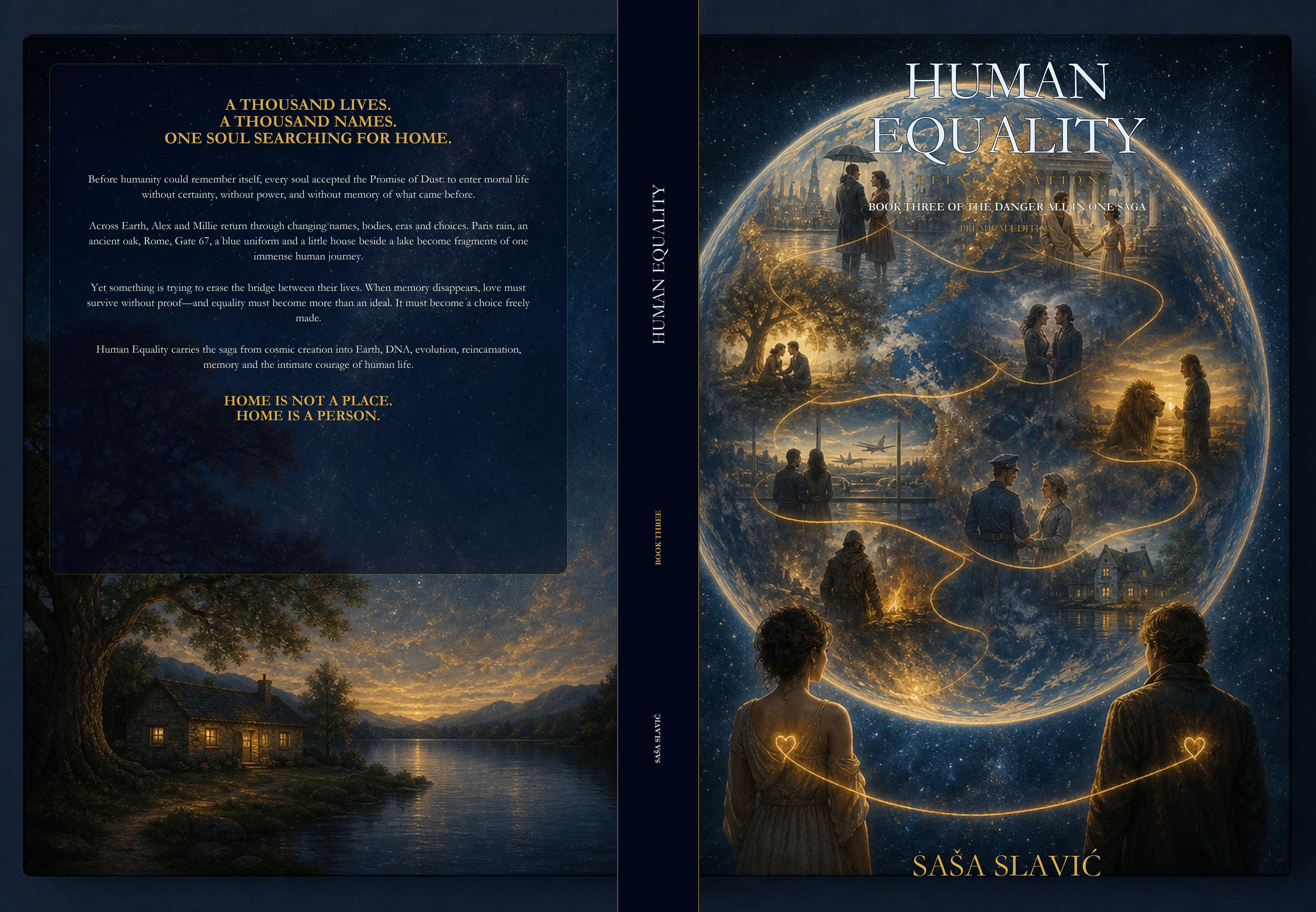 Complete Human Equality Second Edition wrap cover, Book 3