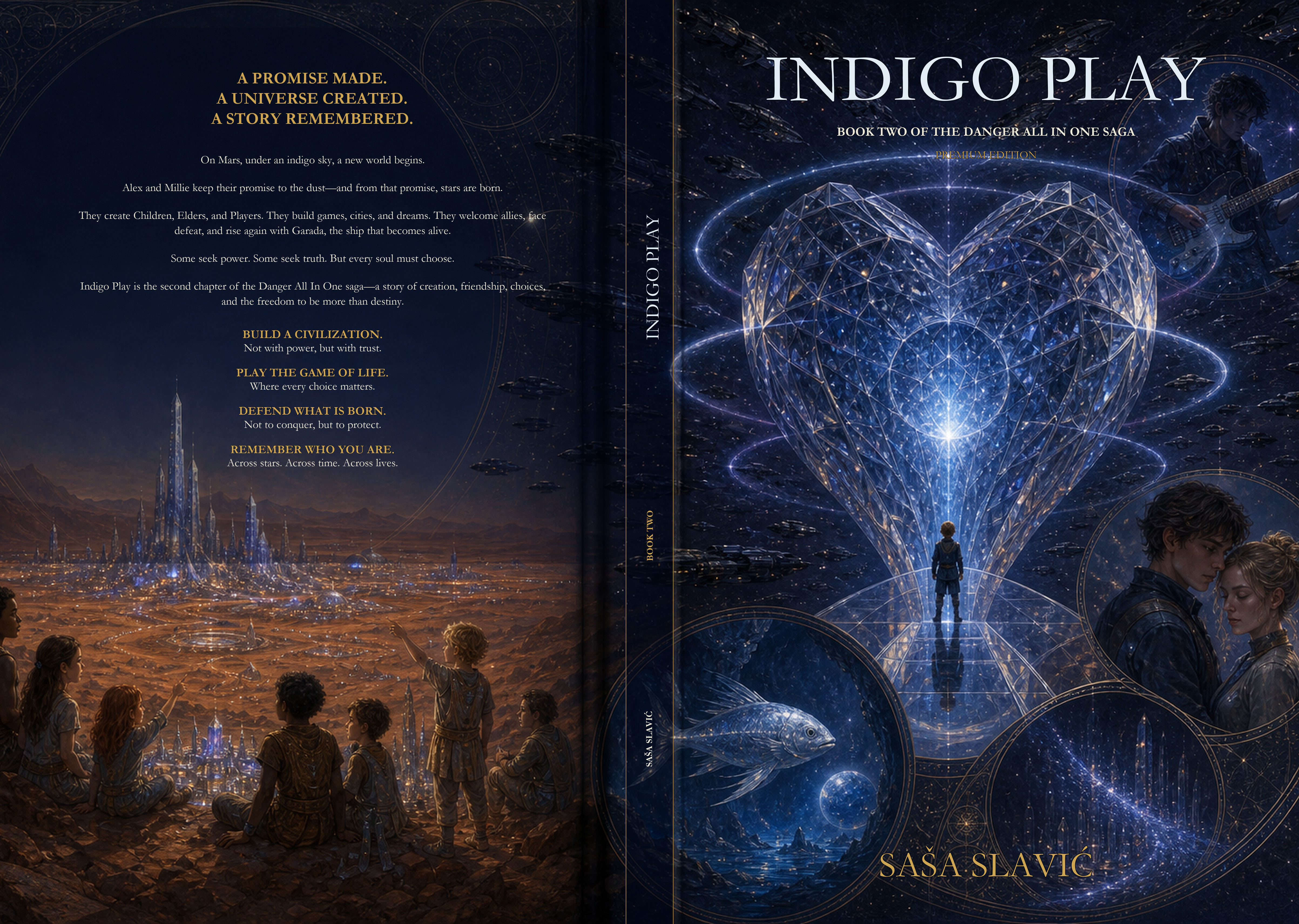 Complete Indigo Play Second Edition wrap cover, Book 2