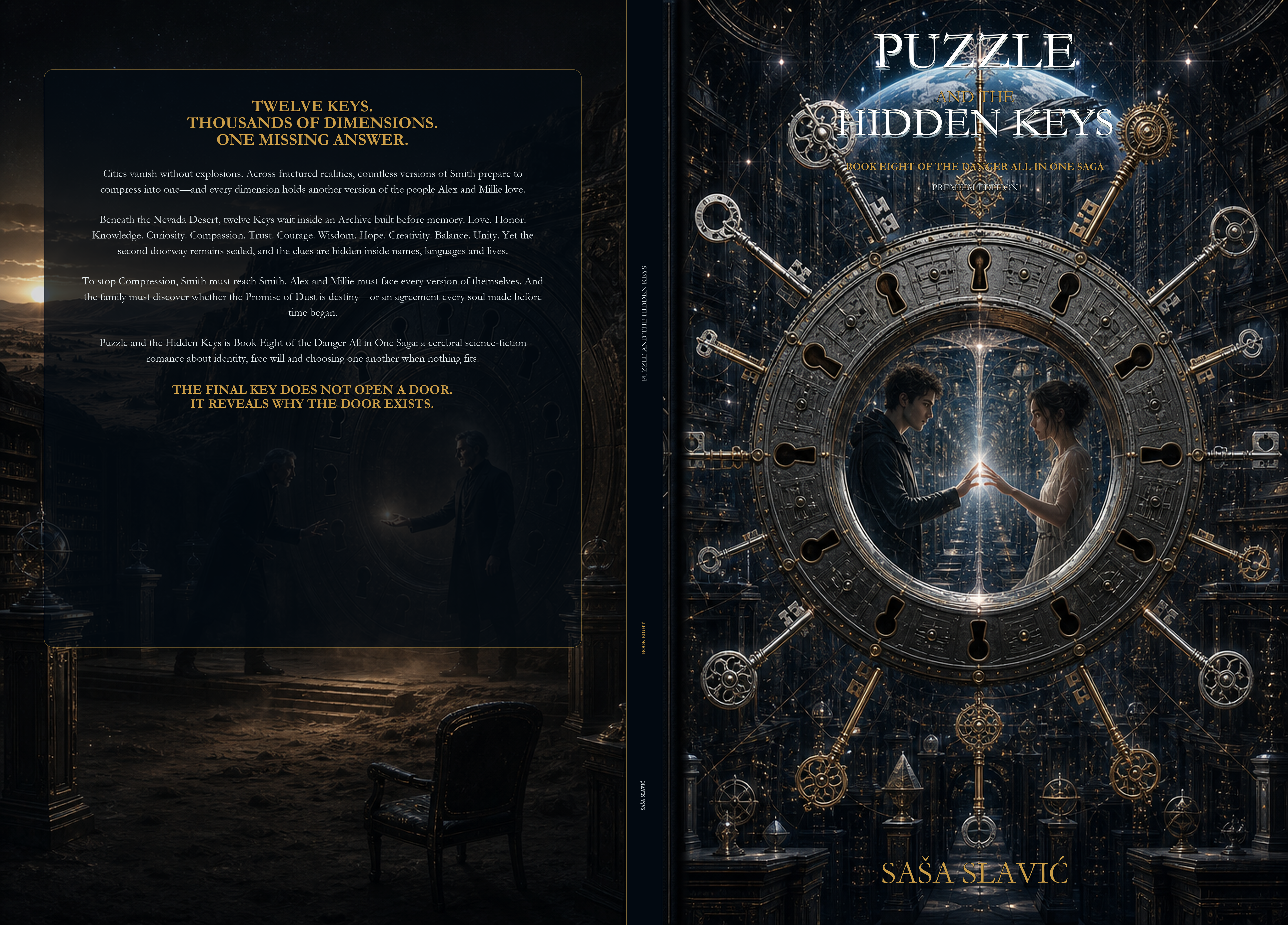 Complete Puzzle and the Hidden Keys Second Edition wrap cover, Book 8
