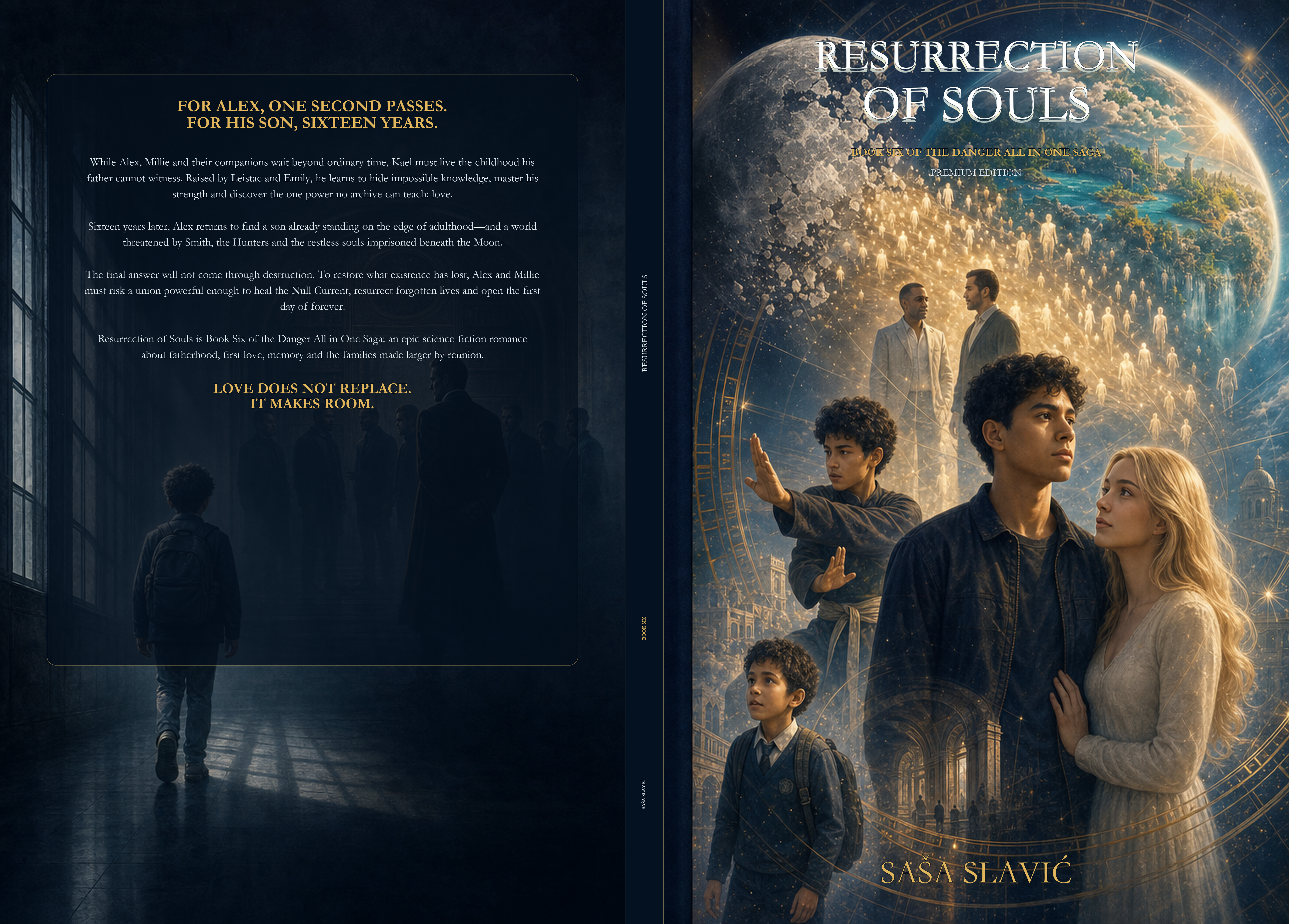 Complete Resurrection of Souls Second Edition wrap cover, Book 6