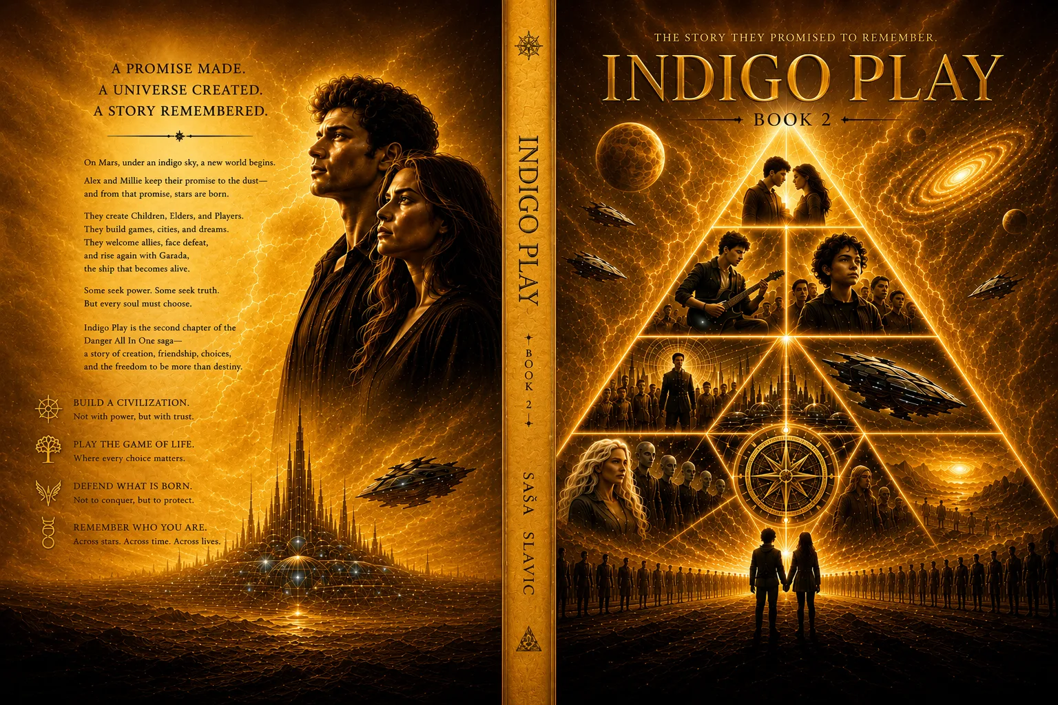 Complete Indigo Play Second Edition wrap cover, Book 2