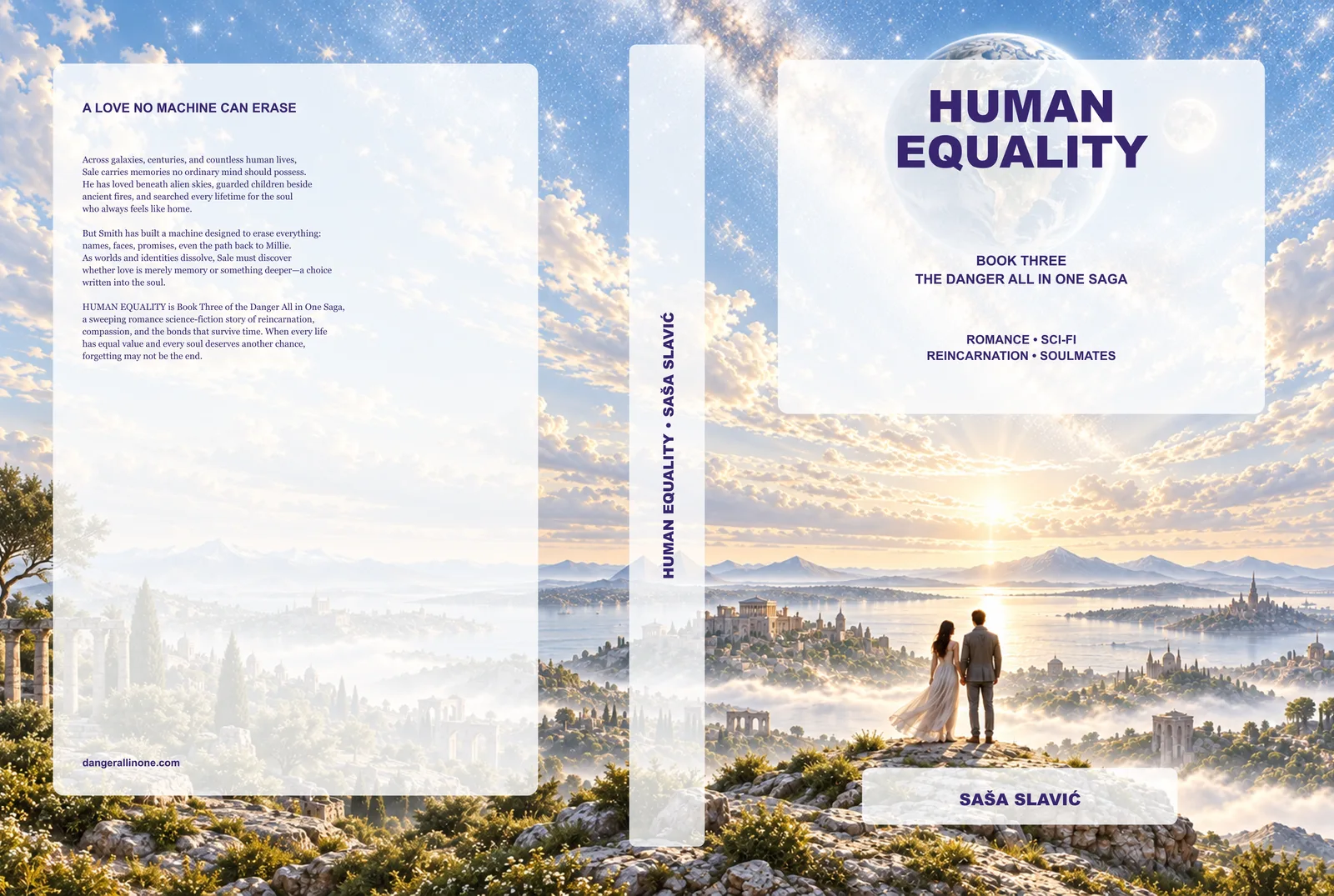 Complete Human Equality Second Edition wrap cover, Book 3