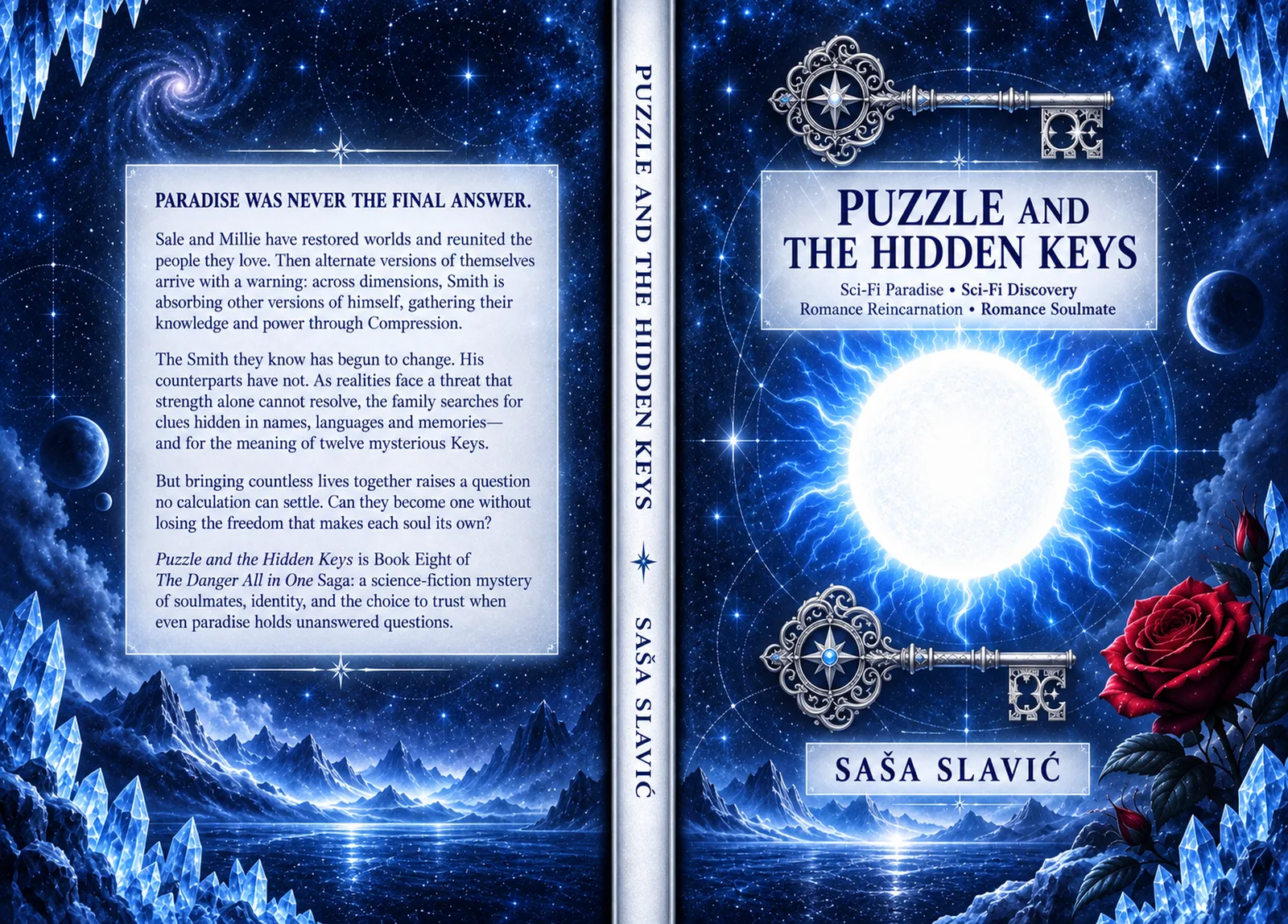 Complete Puzzle and the Hidden Keys Second Edition wrap cover, Book 8