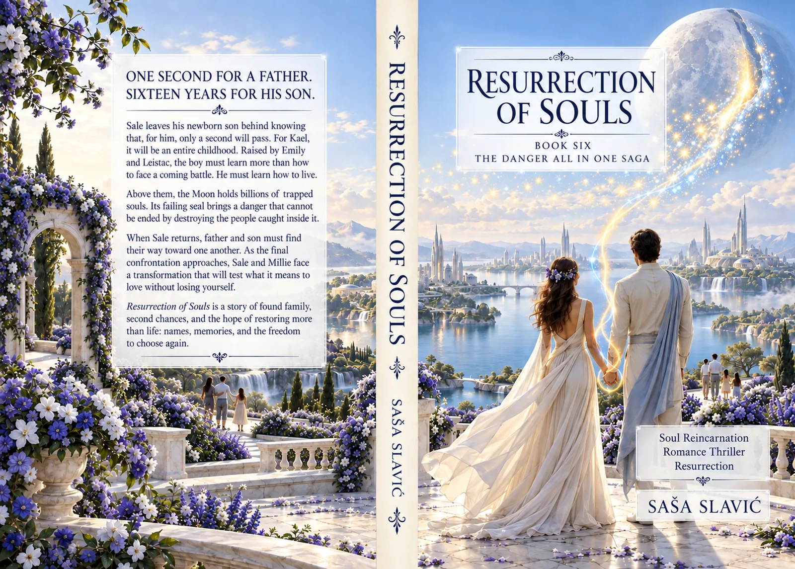 Complete Resurrection of Souls Second Edition wrap cover, Book 6