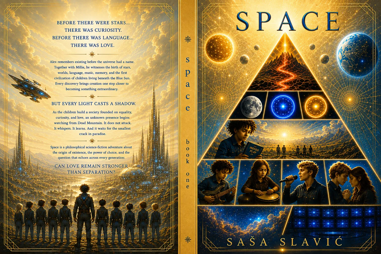 Space audiobook sample cover